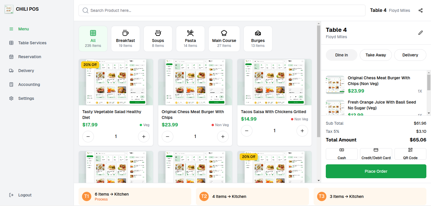 Restaurant Website